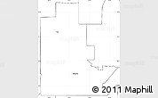 Blank Simple Map of ZIP code 74021