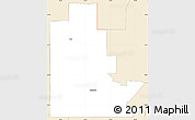 Classic Style Simple Map of ZIP code 74021