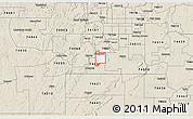 Classic Style 3D Map of ZIP code 74033