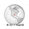 Outline Map of ZIP Code 74033
