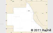 Classic Style Simple Map of ZIP code 74037