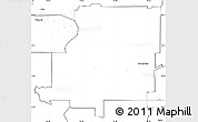 Blank Simple Map of ZIP code 74063