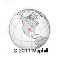 Outline Map of ZIP Code 74073