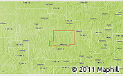 Physical 3D Map of ZIP code 74075