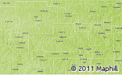 Physical 3D Map of ZIP code 74077
