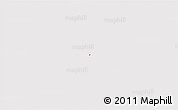 Silver Style 3D Map of ZIP code 74077, single color outside