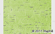 Physical Map of ZIP code 74078