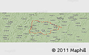 Savanna Style Panoramic Map of ZIP codes starting with 741