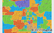 Political Map of ZIP code 74104
