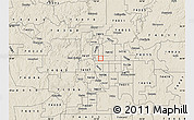 Shaded Relief Map of ZIP code 74104