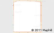 Classic Style Simple Map of ZIP code 74104