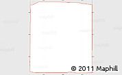 Silver Style Simple Map of ZIP code 74104