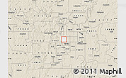 Classic Style Map of ZIP code 74105