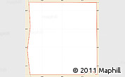 Classic Style Simple Map of ZIP code 74105
