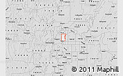 Silver Style Map of ZIP code 74106