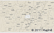 Classic Style 3D Map of ZIP code 74107