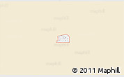 Classic Style 3D Map of ZIP code 74107, single color outside