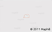 Silver Style 3D Map of ZIP code 74107, single color outside