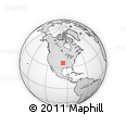 Outline Map of ZIP Code 74110