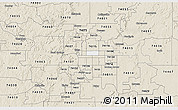 Classic Style 3D Map of ZIP code 74112
