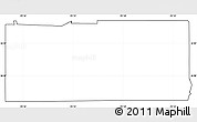 Blank Simple Map of ZIP code 74112, cropped outside, no labels