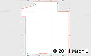 Silver Style Simple Map of ZIP code 74115
