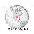 Outline Map of ZIP Code 74116