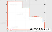 Silver Style Simple Map of ZIP code 74116