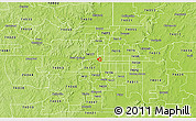 Physical 3D Map of ZIP code 74119