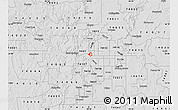 Silver Style Map of ZIP code 74119