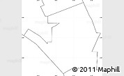 Blank Simple Map of ZIP code 74119, no labels