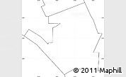 Blank Simple Map of ZIP code 74119