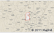 Classic Style 3D Map of ZIP code 74127