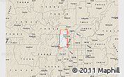 Classic Style Map of ZIP code 74127