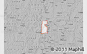 Gray Map of ZIP code 74127