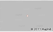 Gray 3D Map of ZIP code 74130, single color outside