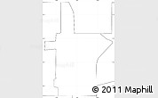 Blank Simple Map of ZIP code 74130, no labels
