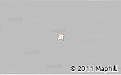 Gray 3D Map of ZIP code 74131, single color outside