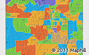 Political Map of ZIP code 74131