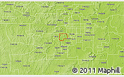 Physical 3D Map of ZIP code 74132