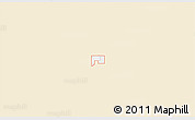 Classic Style 3D Map of ZIP code 74134, single color outside