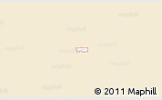 Classic Style 3D Map of ZIP code 74136, single color outside