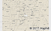Classic Style Map of ZIP code 74136