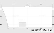Silver Style Simple Map of ZIP code 74136