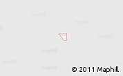 Silver Style 3D Map of ZIP code 74137, single color outside