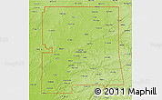 Physical 3D Map of ZIP codes starting with 743