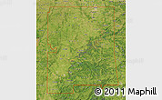 Satellite Map of ZIP codes starting with 743