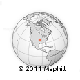 Outline Map of ZIP Codes Starting with 743