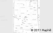 Blank Simple Map of ZIP codes starting with 743