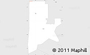 Silver Style Simple Map of ZIP code 74331